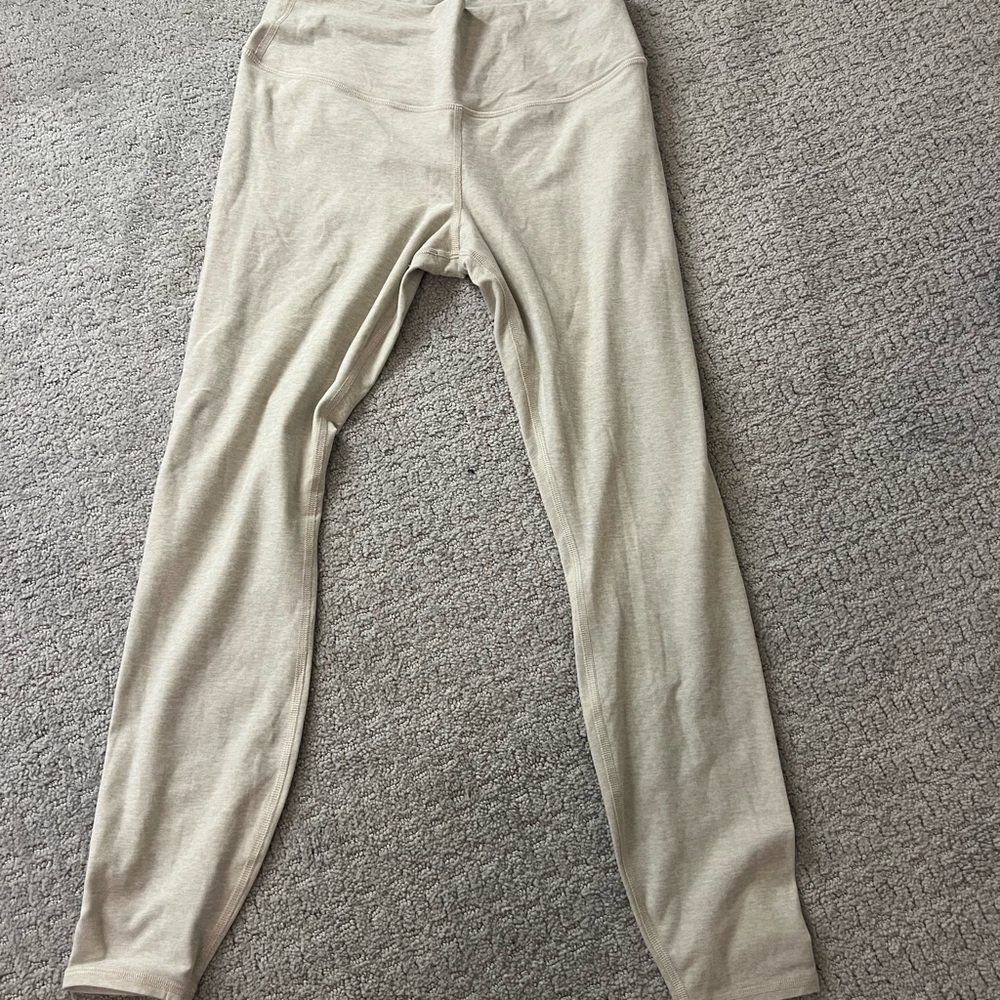 Alo Yoga Alosoft 7/8 Highlight Legging in Oatmeal Heather